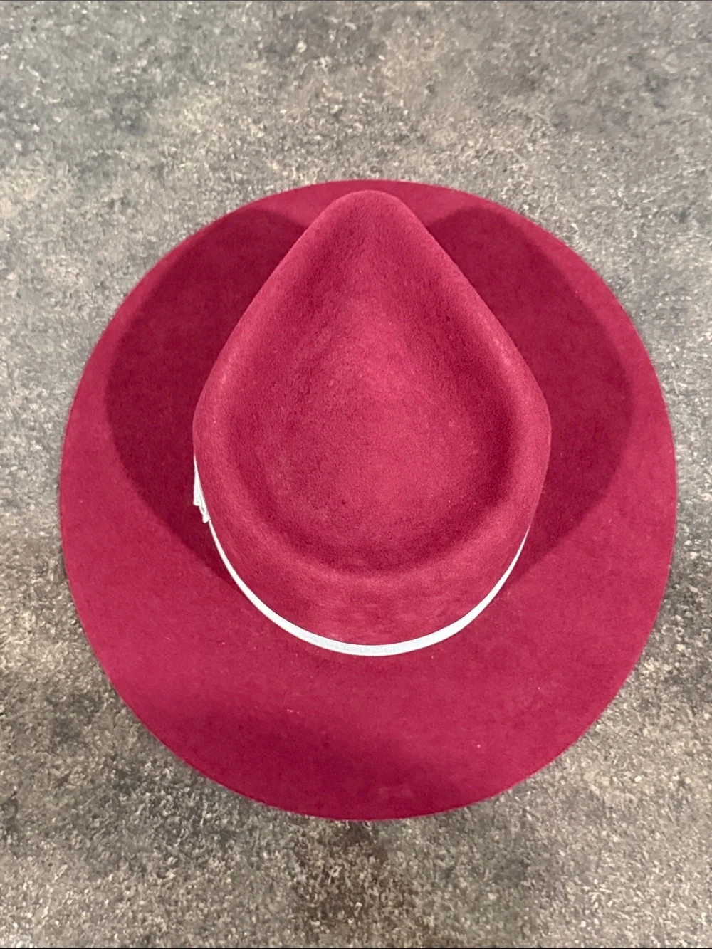 SHYANNE Women’s 2X Felt Western Fashion Hat Burgundy